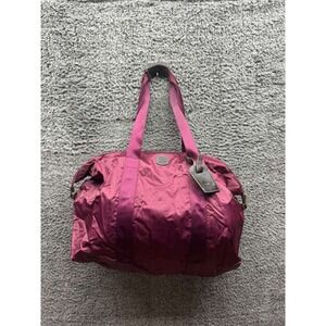 Bric's X-Collection Weekend Travel Luggage Satchel Duffel Bag Purple 15" x 11"